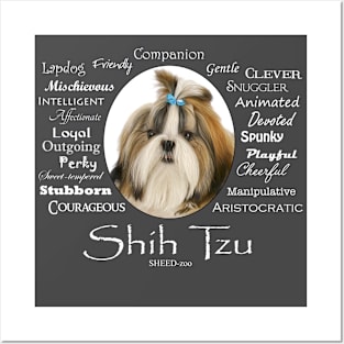 Shih Tzu Traits Posters and Art